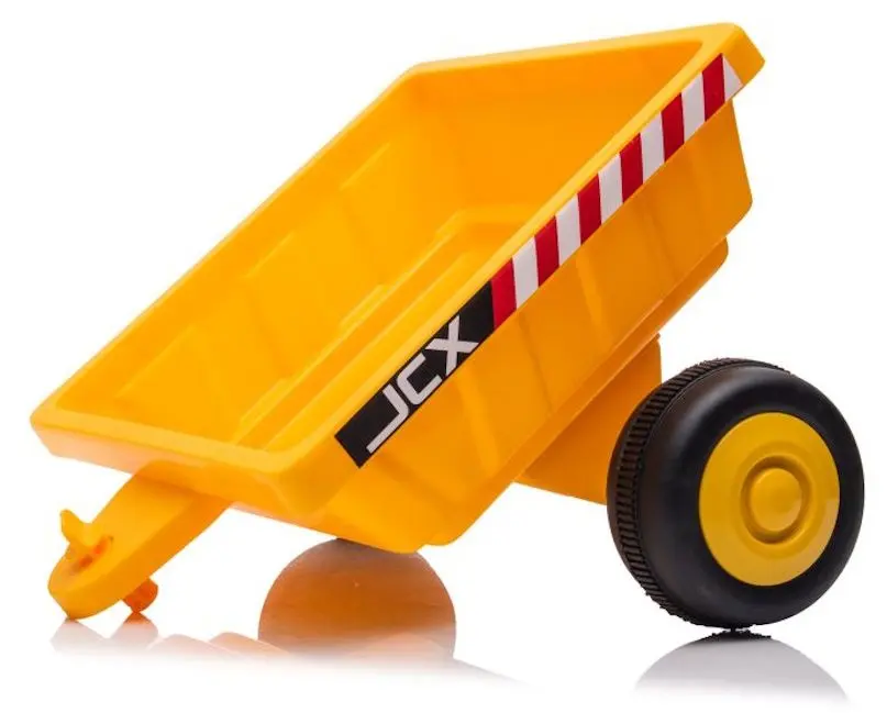 Tractor electric cu remorca Lean Cars S617 (Yellow) - 8