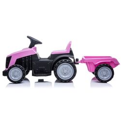 Tractor electric cu remorca Lean Cars TR1908T (Pink) Thumb