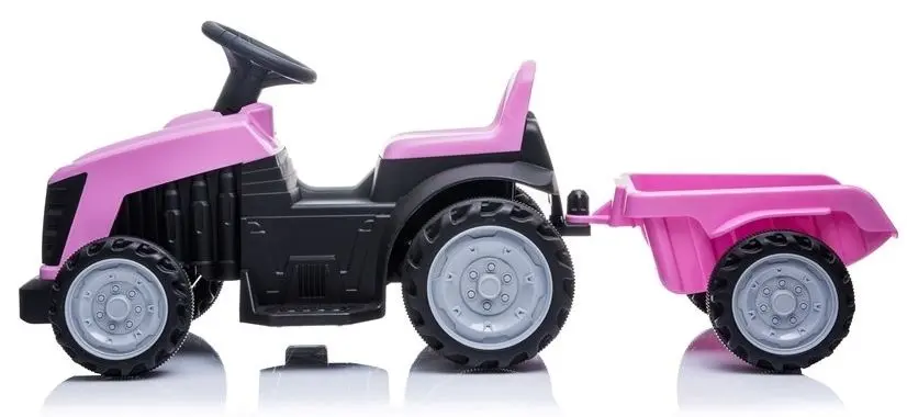 Tractor electric cu remorca Lean Cars TR1908T (Pink) - 3