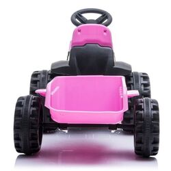 Tractor electric cu remorca Lean Cars TR1908T (Pink) Thumb