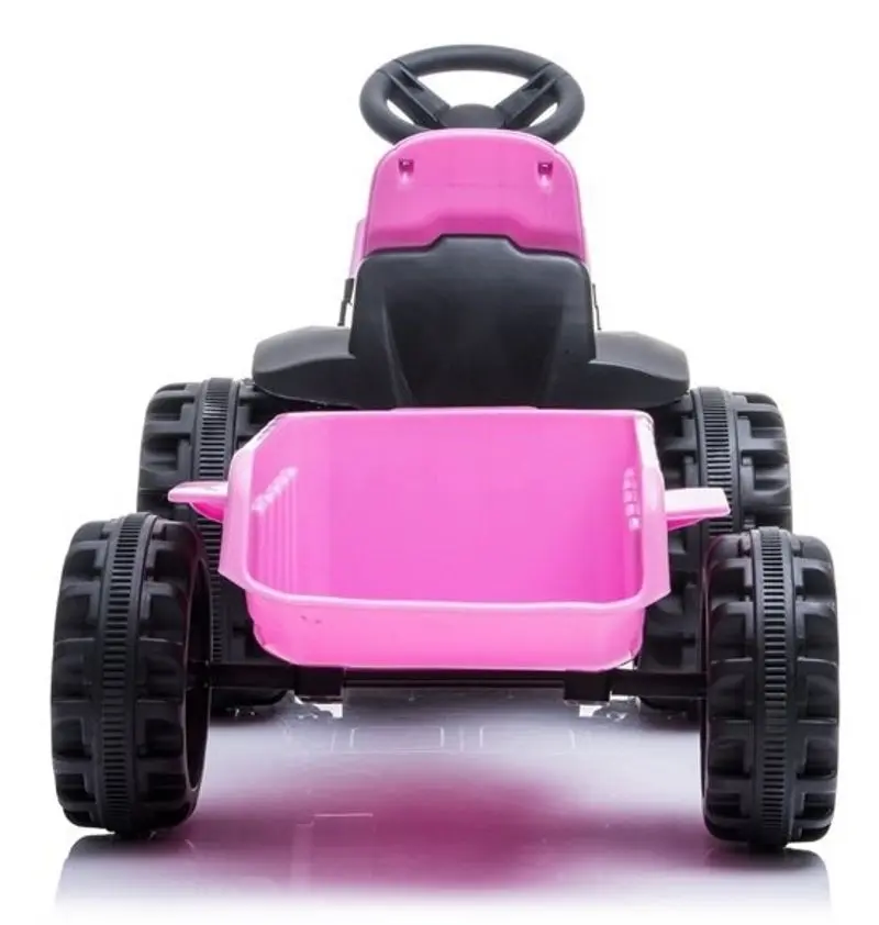 Tractor electric cu remorca Lean Cars TR1908T (Pink) - 5