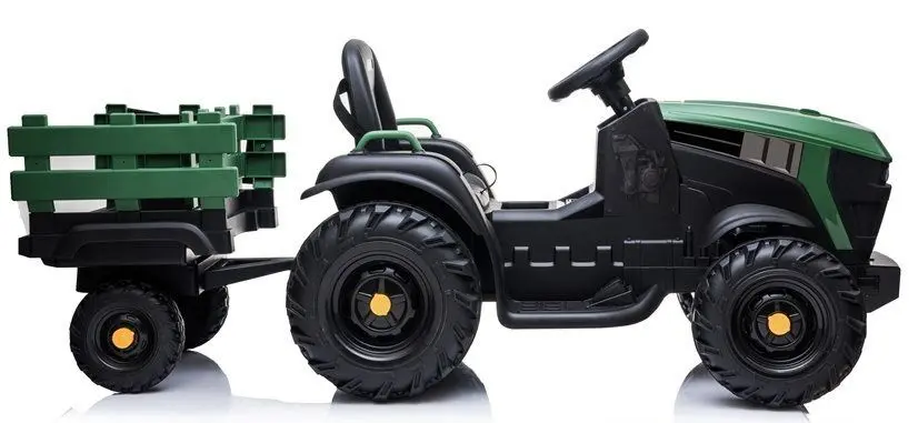 Tractor electric cu remorca Lean Cars Traktor BDM0925 (Military Green) - 5