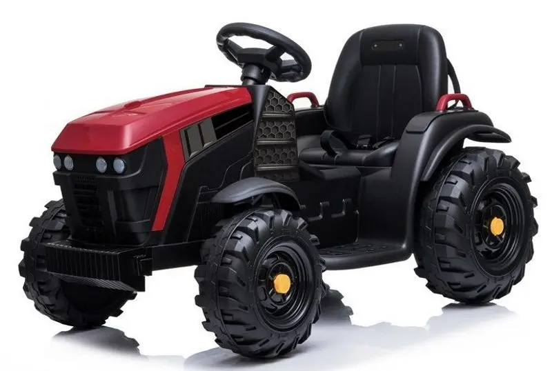 Tractor electric cu remorca Lean Cars Traktor BDM0925 (Red) - 2
