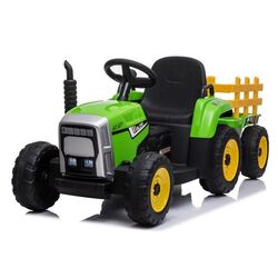Tractor electric cu remorca Lean Cars XMX611 (Green) Thumb