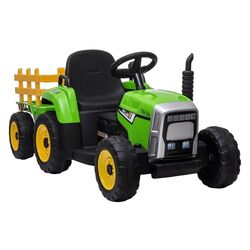 Tractor electric cu remorca Lean Cars XMX611 (Green)