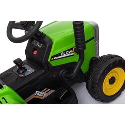 Tractor electric cu remorca Lean Cars XMX611 (Green) Thumb