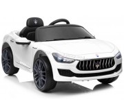 Mașinuță electrică LeanToys Maserati Ghibli SL631 (White)