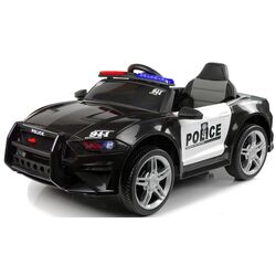 Masina electrica LeanToys Police 4781 (Black)