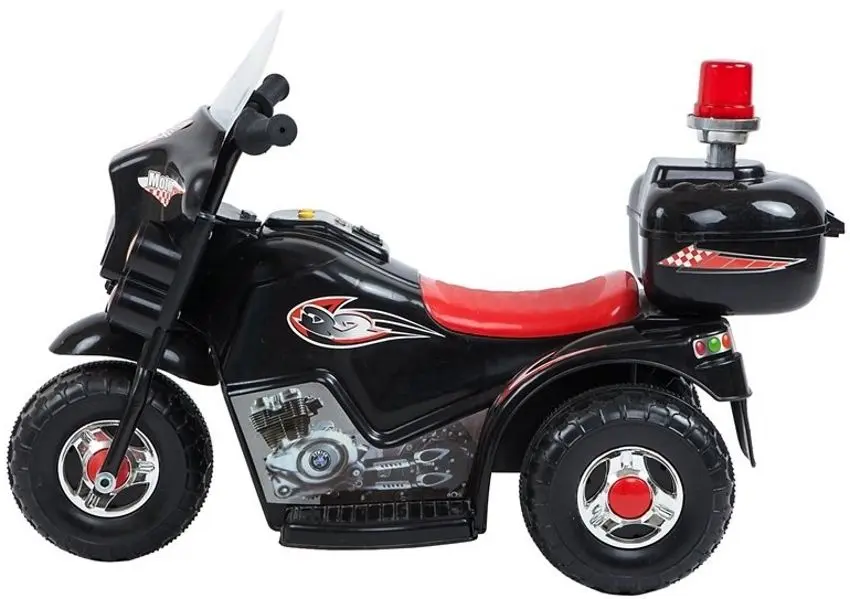 Motocicleta electrica LeanToys LL999 (Black/Red) - 2