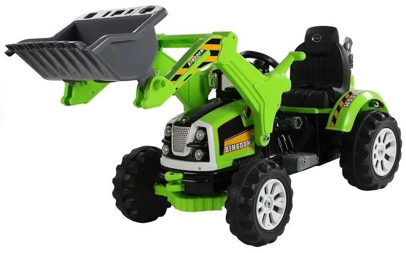 Tractor electric Lean Toys 3404 (Green) - 6