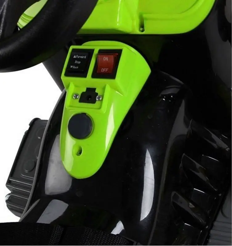 Tractor electric Lean Toys 3404 (Green) - 3