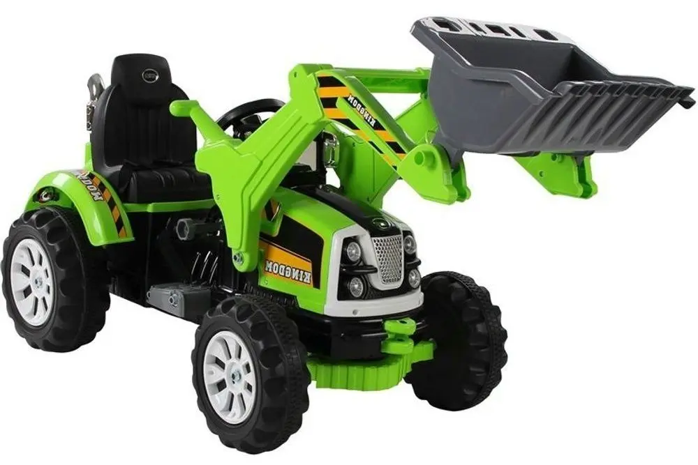 Tractor electric Lean Toys 3404 (Green)