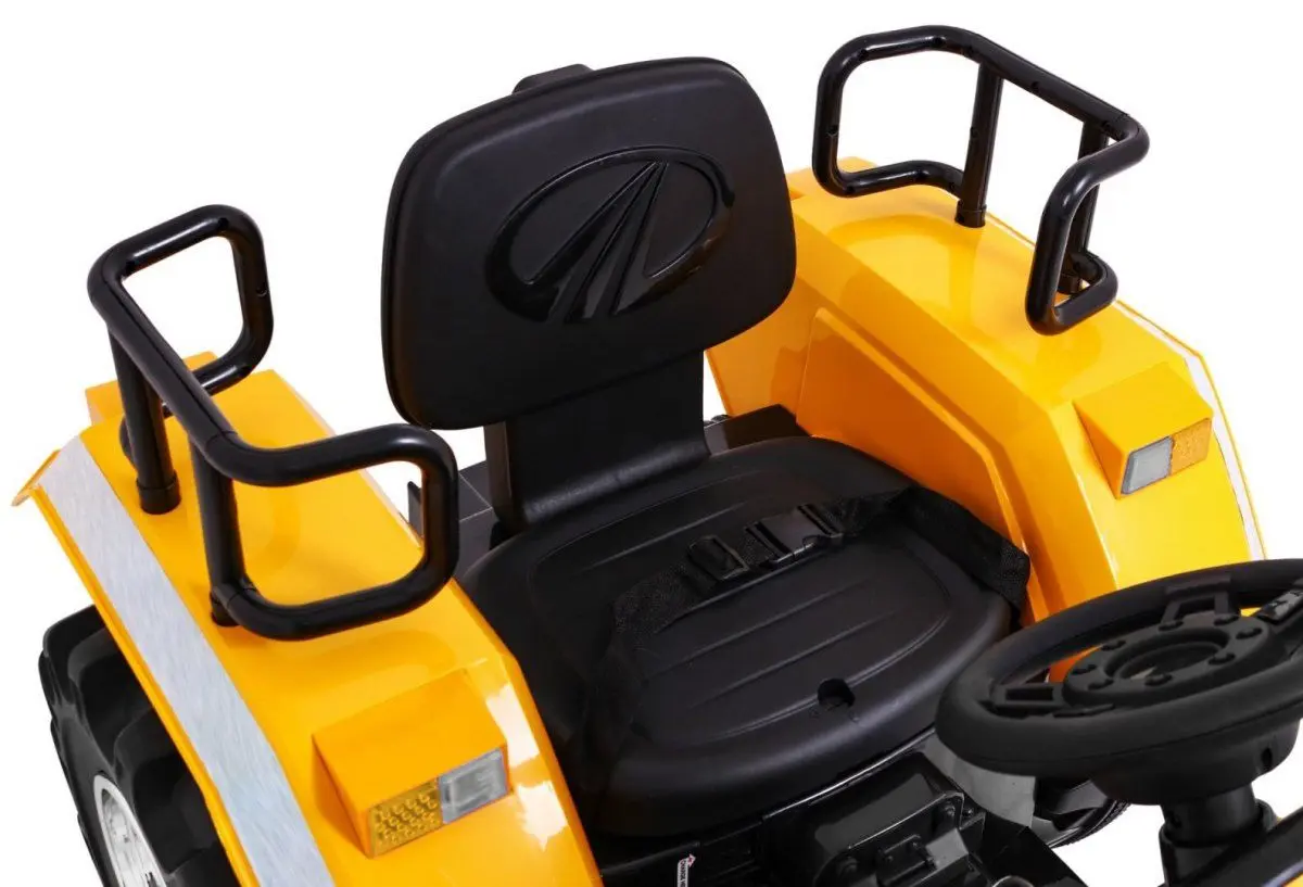 Tractor electric Lean Toys HL2788 2.4G (Yellow) - 3