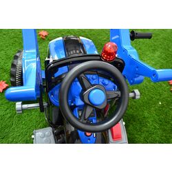 Tractor electric excavator cu cupa Lean Toys JS328 (Blue) Thumb