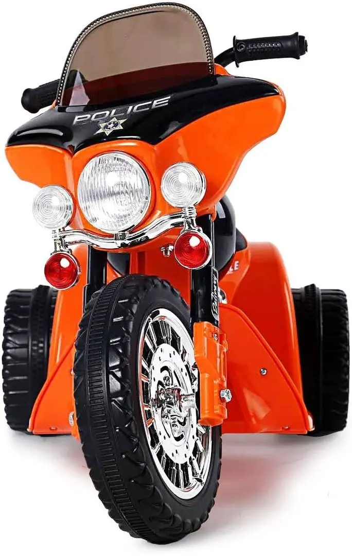 Электромотоцикл Lean Cars Chopper JT Police (Orange) - 2