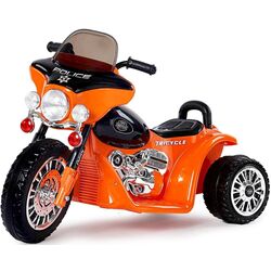 Электромотоцикл Lean Cars Chopper JT Police (Orange)