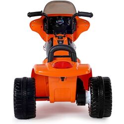 Электромотоцикл Lean Cars Chopper JT Police (Orange) Thumb
