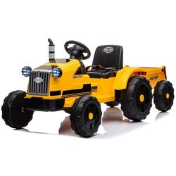 Трактор с прицепом Lean Cars 5908275991380 (Yellow) Thumb