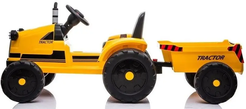 Трактор с прицепом Lean Cars 5908275991380 (Yellow) - 5
