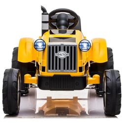 Трактор с прицепом Lean Cars 5908275991380 (Yellow) Thumb