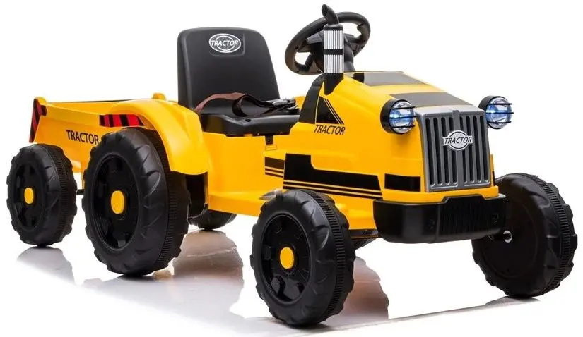 Трактор с прицепом Lean Cars 5908275991380 (Yellow)
