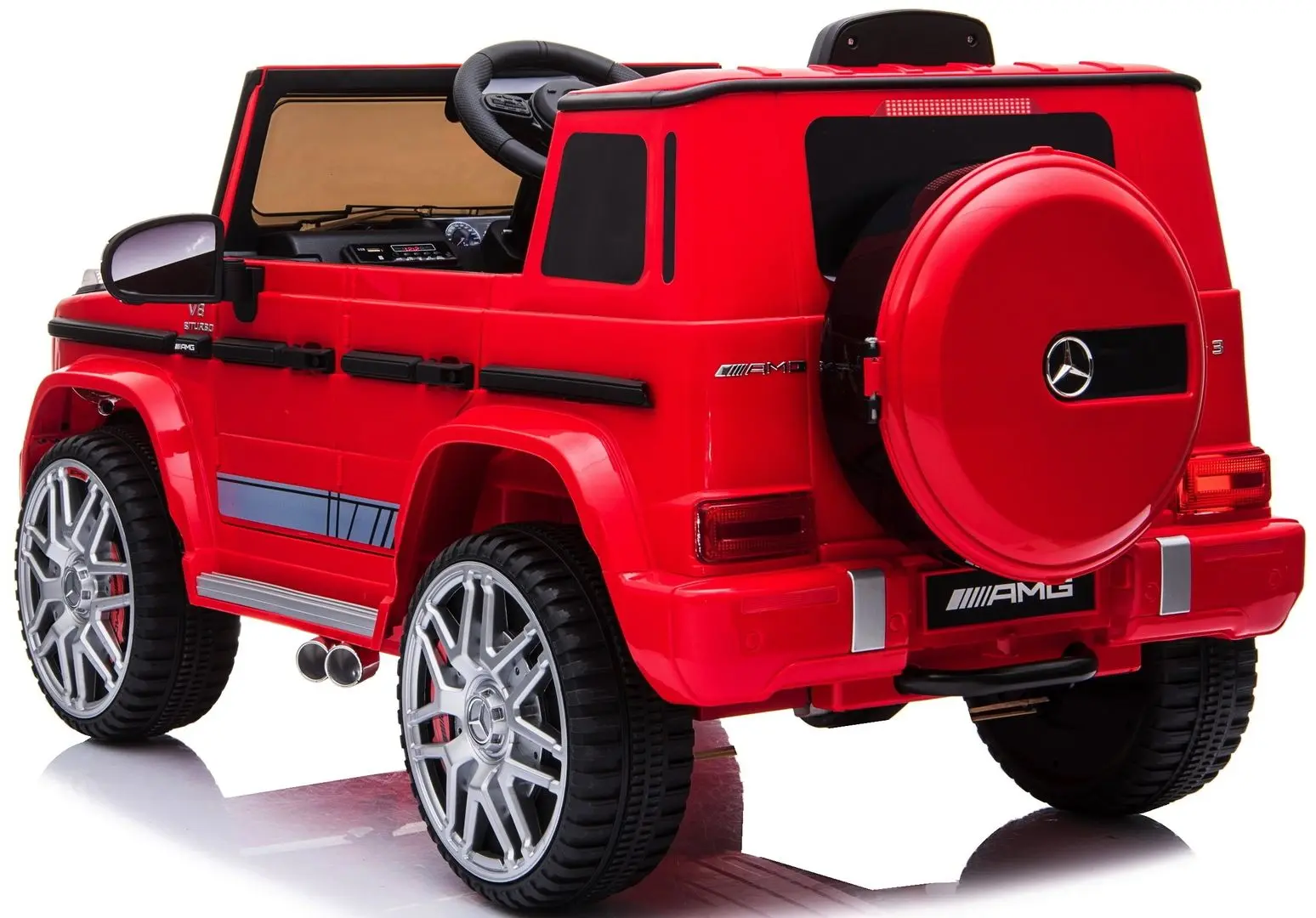 Электромобиль Lean Cars Mercedes-Benz AMG G63 SMB0002 (Red) - 4