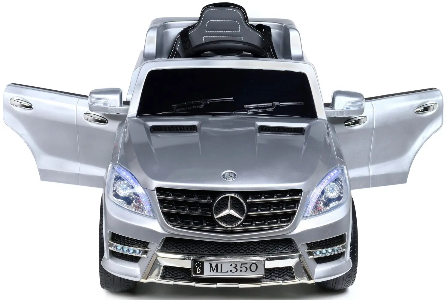 Электромобиль FunFit Kids Mercedes-Benz ML350 (Silver) - 10