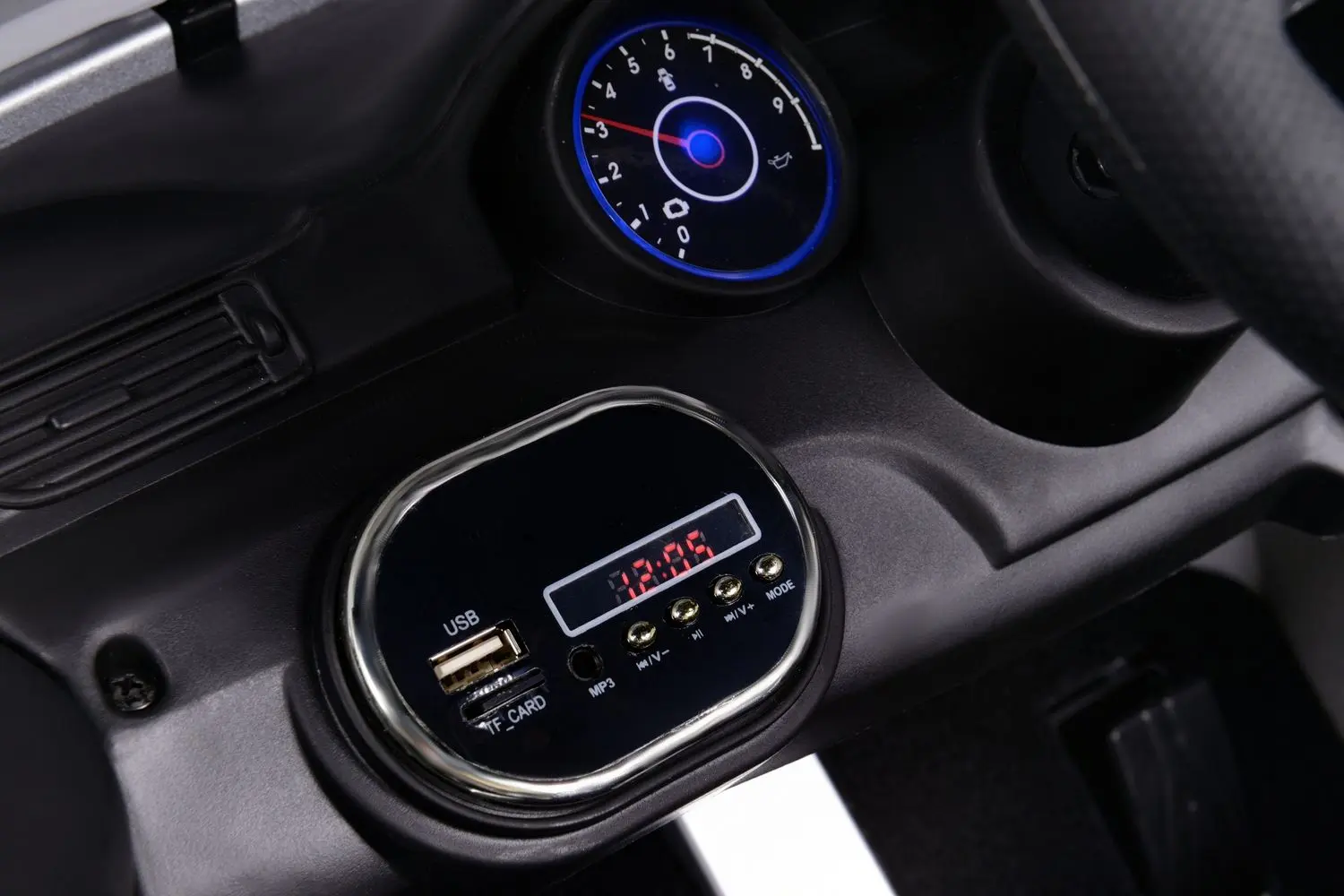 Электромобиль FunFit Kids Mercedes-Benz ML350 (Silver) - 7