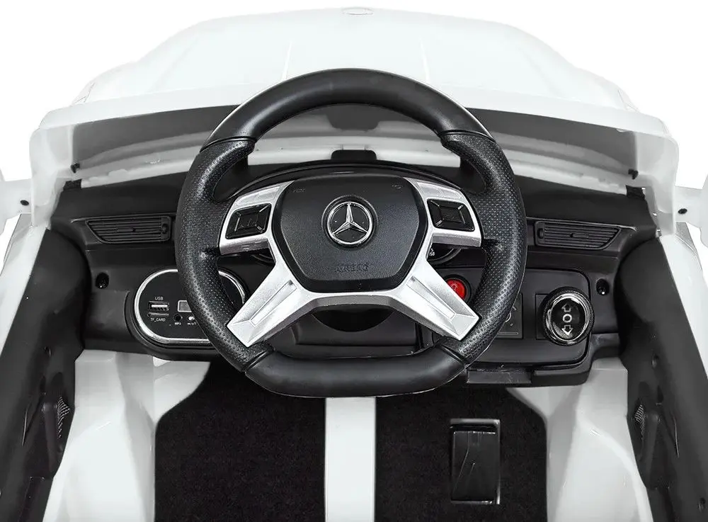 Электромобиль FunFit Kids Mercedes-Benz ML350 (White) - 6