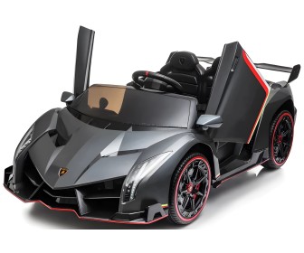 Электромобиль Kids car Lamborghini Veneno (Silver)