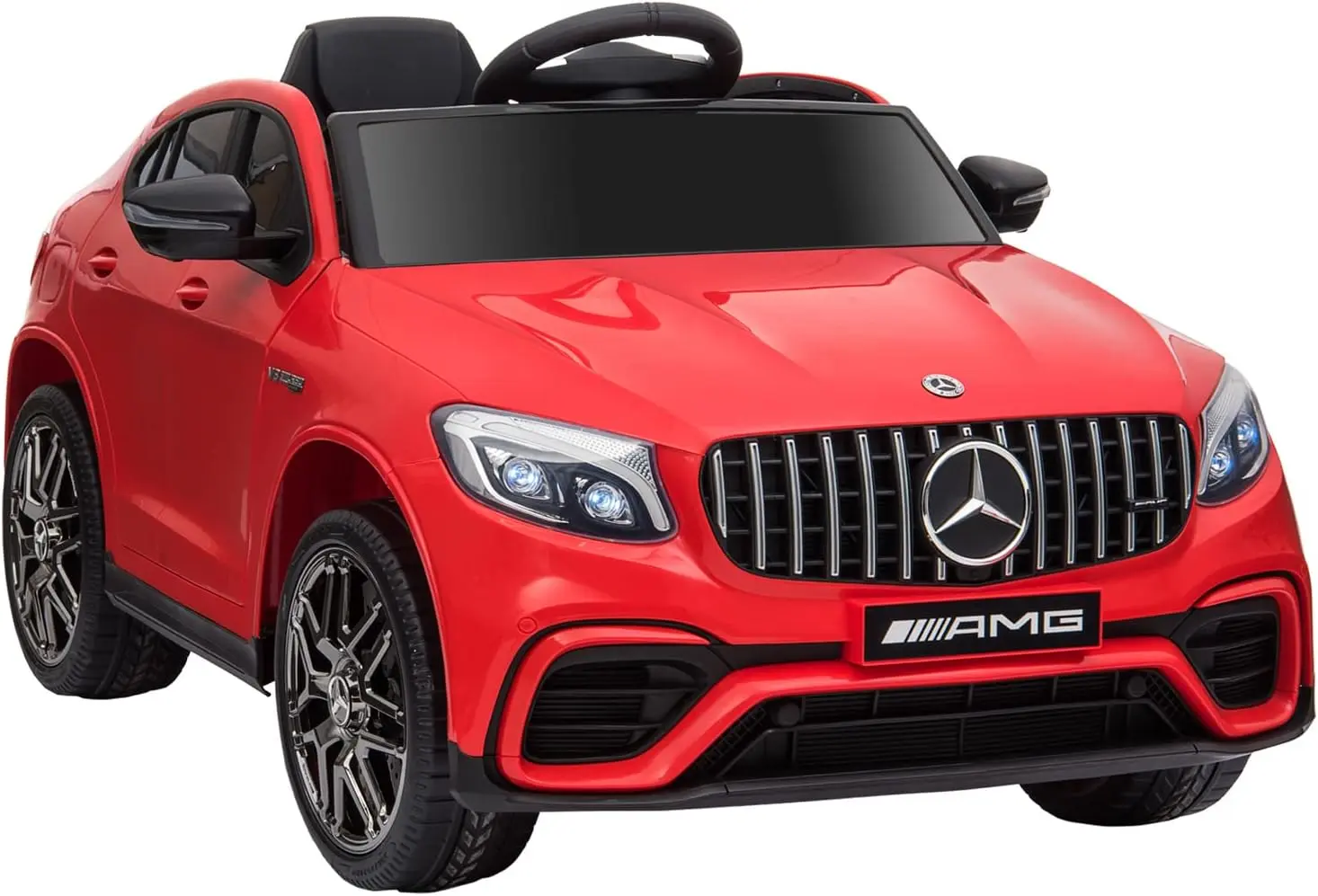 Masinuta electrica Kids car Mercedes AMG GLC 63S (Red) - 2