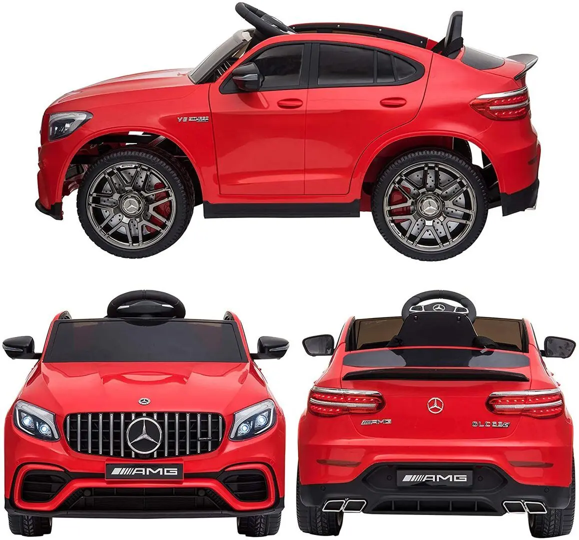 Masinuta electrica Kids car Mercedes AMG GLC 63S (Red) - 4