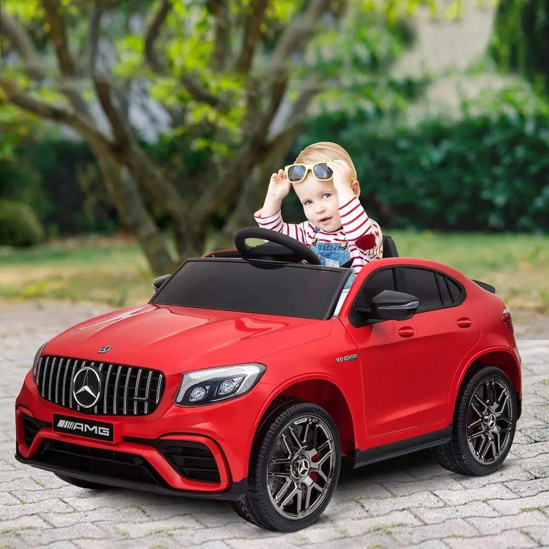 Masinuta electrica Kids car Mercedes AMG GLC 63S (Red) - 7