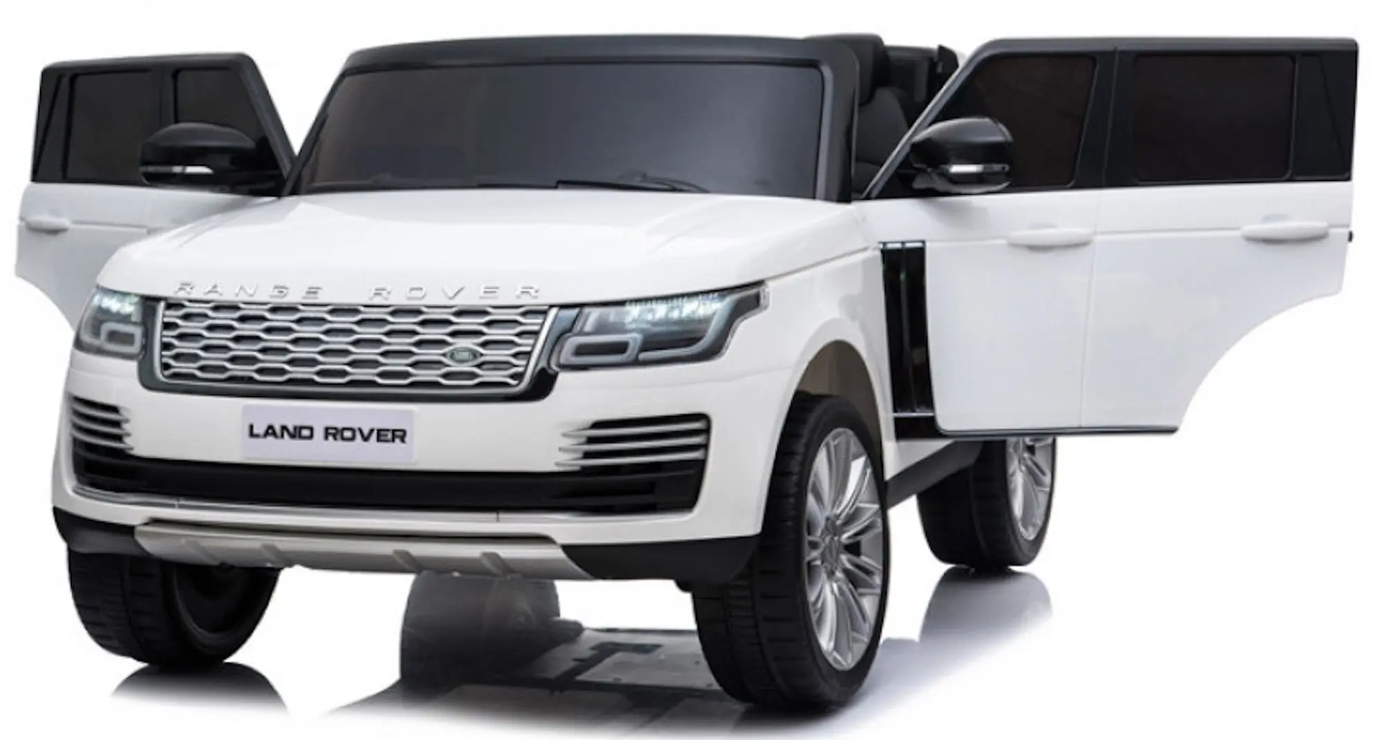 Masinuta electrica Land Rover RRE999/2 (White) - 3