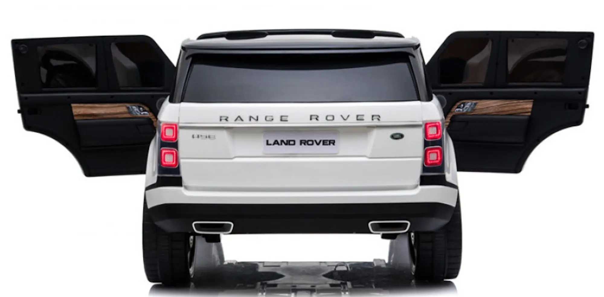 Masinuta electrica Land Rover RRE999/2 (White) - 6