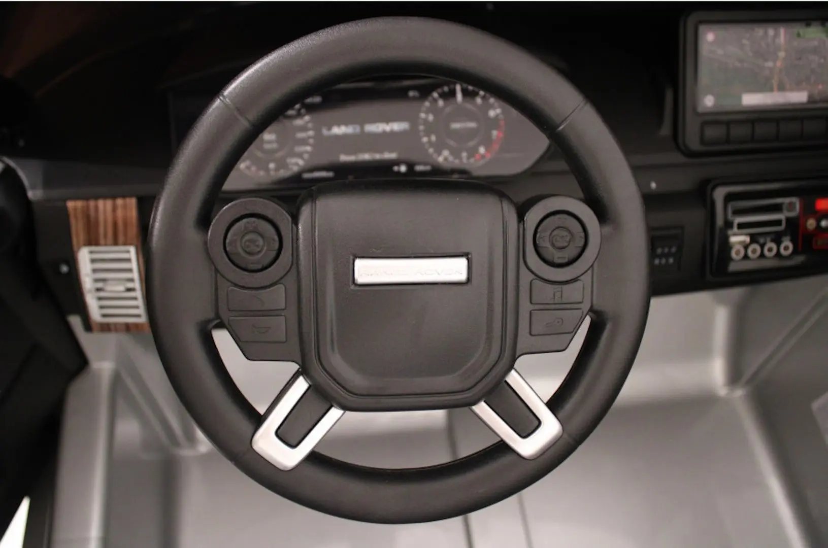 Masinuta electrica Land Rover RRE999/2 (White) - 9