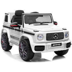 Masinuta electrica Mercedes G63 AMG SMB0002 (White) Thumb
