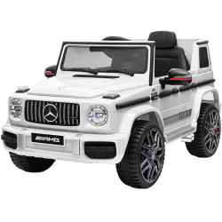 Masinuta electrica Mercedes G63 AMG SMB0002 (White)