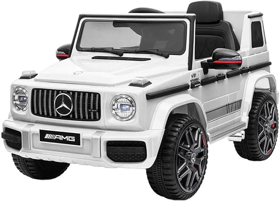 Masinuta electrica Mercedes G63 AMG SMB0002 (White)