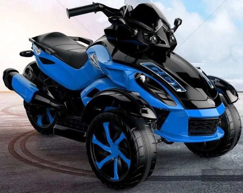 Motocicleta electrica JMB1688 (Blue) - 3