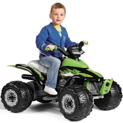 Электроквадроцикл Peg-Perego Corral T- Rex (Green/Black) Thumb