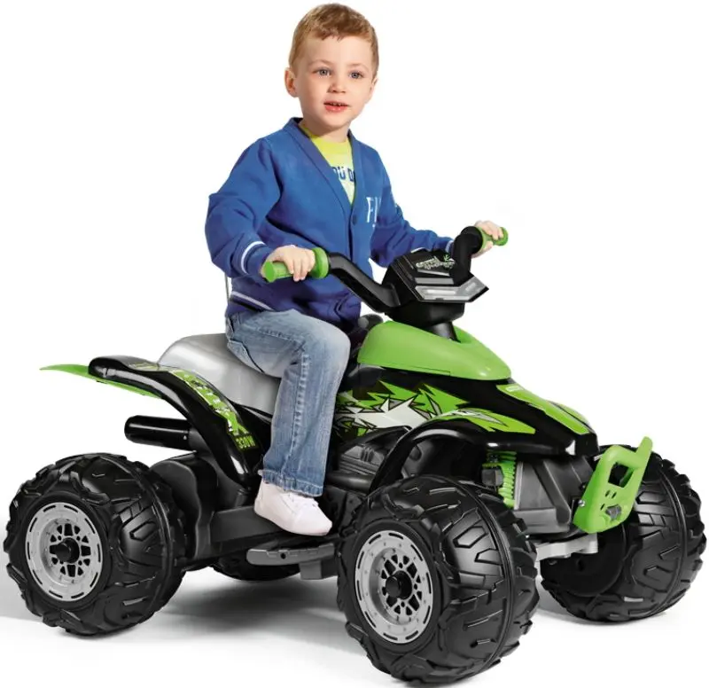 Электроквадроцикл Peg-Perego Corral T- Rex (Green/Black) - 10