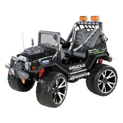 Masinuta electrica Peg Perego Gaucho SuperPower (Black)