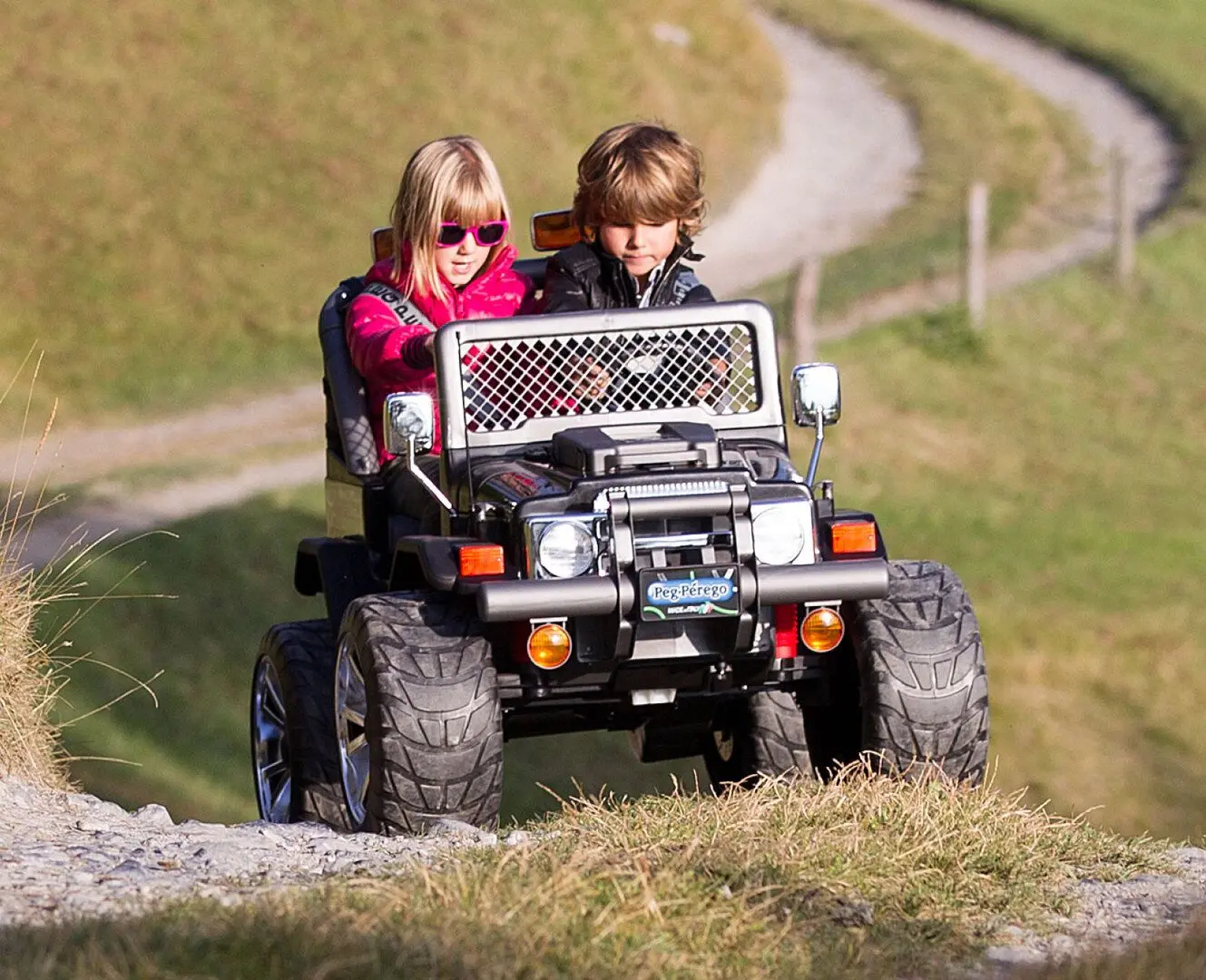 Masinuta electrica Peg Perego Gaucho SuperPower (Black) - 8