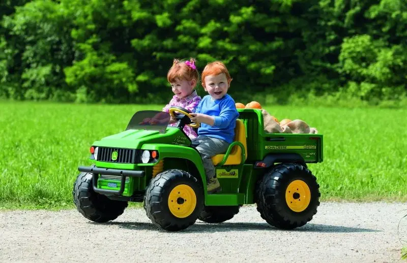 Masinuta electrica Peg Perego John Deere Gator HPX (Green) - 5