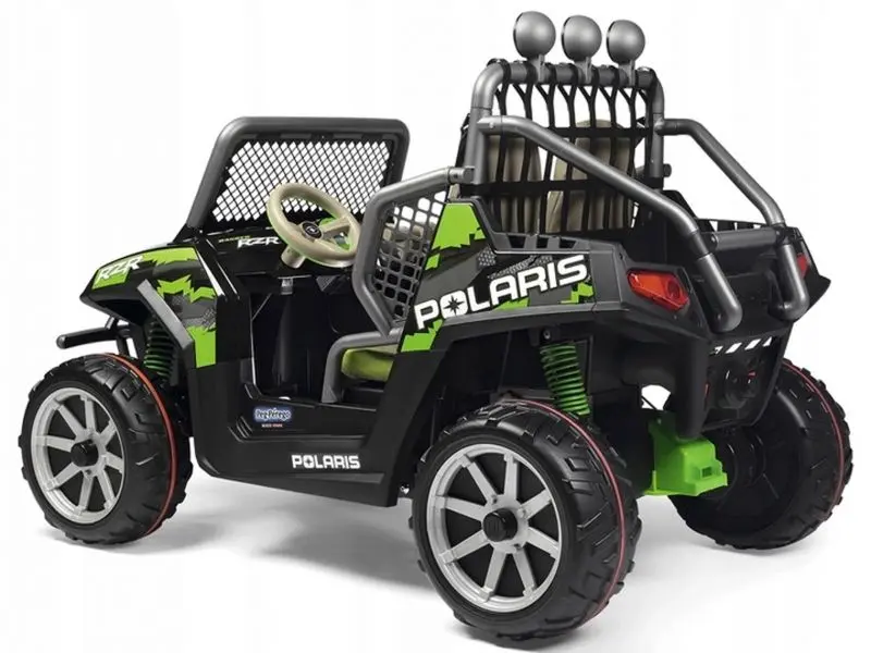 Электромобиль Peg Perego Polaris Ranger RZR (Green/Black) - 9