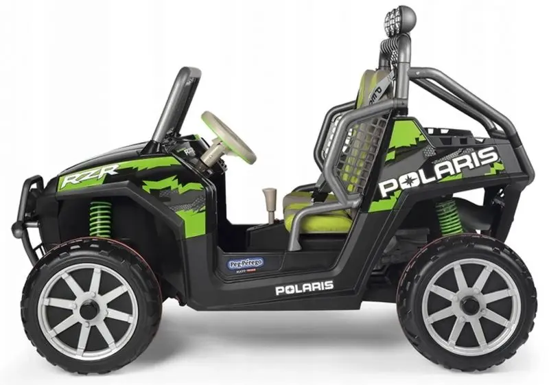 Электромобиль Peg Perego Polaris Ranger RZR (Green/Black) - 8