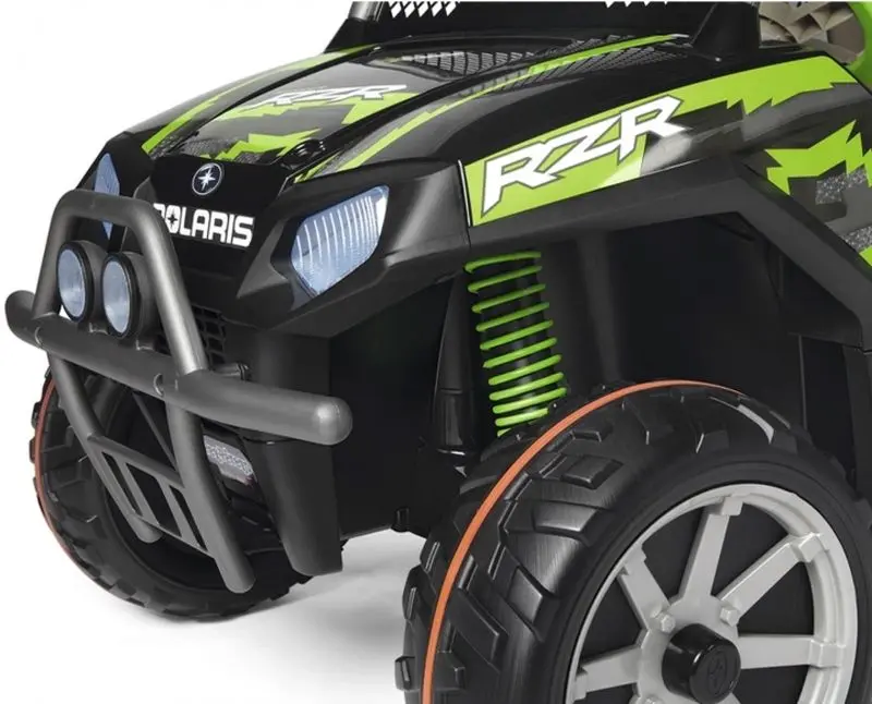 Электромобиль Peg Perego Polaris Ranger RZR (Green/Black) - 6