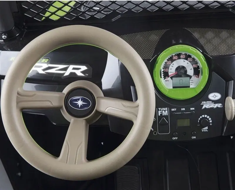 Электромобиль Peg Perego Polaris Ranger RZR (Green/Black) - 4