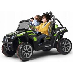 Электромобиль Peg Perego Polaris Ranger RZR (Green/Black) Thumb